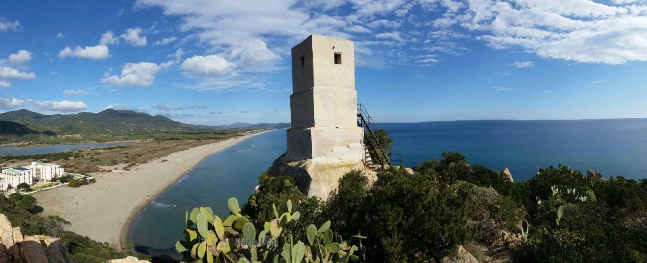 B&B Sa Pintadera Muravera Bagian luar foto